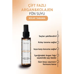Argan & Collagen Bağ Onarıcı Isı Koruyucu Kolay Tarama Saç Bakım Spreyi 150 ml