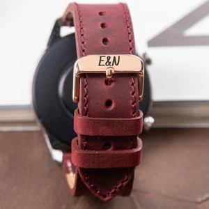 Huawei Watch Deri Kordon 46 / 22 mm Watch 4 GT4 GT5 Gt 2 3 4 5 Pro Se 2e Huawei Watch 4 Pro Ultimate Elite Gt2 E Gt2e Gt2pro Gt3 Pro Gt3pro Gri Deri Kordon Kayış 46 22mm Bordo
