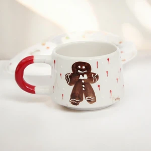 İlbay Çini Takı Ilbay Seramik Kupa Mug Klasik Kurabiye