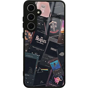 Samsung S24 Fe Retro Music Tasarımlı Glossy Telefon Kılıfı