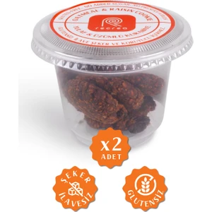 Glutensiz Yulaflı ve Üzümlü Kurabiye