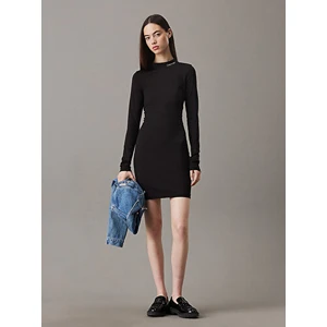 Calvin Klein Logo Elastıc Mılano Dress