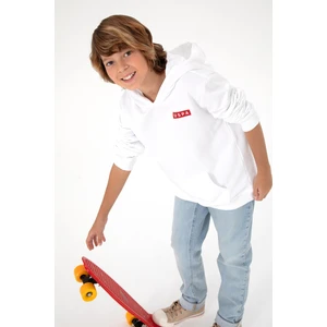 U.S. Polo Assn. Erkek Çocuk Beyaz Sweatshirt 50293566-VR013