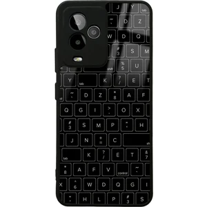 Gm 24 Pro Keyboard Tasarımlı Glossy Telefon Kılıfı