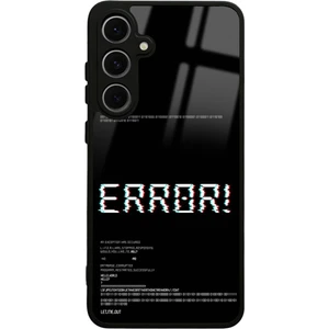 Samsung S24 Fe Error Tasarımlı Glossy Telefon Kılıfı