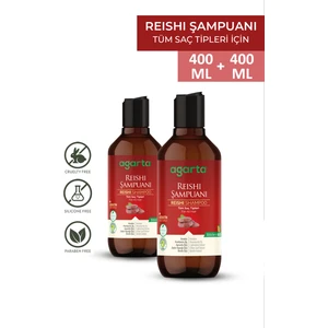2 Adet Doğal  Reishi Şampuan  400 Ml