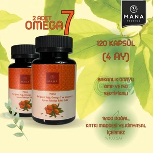 2 Adet Kır Iğdesi Omega 7 500 Mg 60 Kapsül