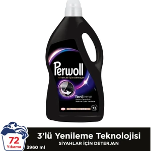 Hassas Bakım Sıvı Çamaşır Deterjanı Siyah Yenileme 3960 ml