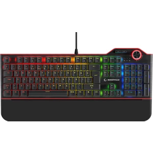 Hydra R6 Full Color RGB LED Gaming Pro Blue Switch Aluminyum Kaplama Multimedia Mekanik Klavye