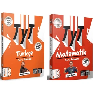 Benim Hocam Yayınları TYT 2025 Türkçe Matematik Tamamı Video Çözümlü Soru Bankası Seti 