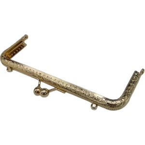 Çanta Klips Kare - 16 cm Altın