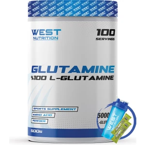 West Nutrition L-Glutamine ( Glutamin ) 500 gr 100 Servis Aromasız