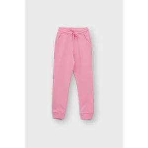 Basic Pudra Çocuk Eşofman Altı 3-8 Yaş Cepli