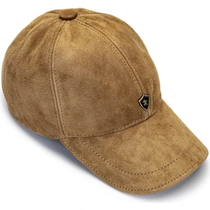 Tamer Tanca Erkek Vegan Bej Şapka 524 1009 Sapka SK20-21 Camel Suet