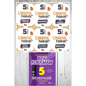 Açı Yayınları   (Sınıf: 5)  Tüm Dersler Çalışma Fasikülü Seti (Yaprak Test) 2024