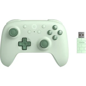 8bitdo Ultimate 2c Kablosuz 2.4g Oyun Kolu Pc Android Hall Effect Joystick Pastel Yeşil