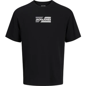 Jack & Jones Bisiklet Yaka Logo Baskili Tisört - Corp