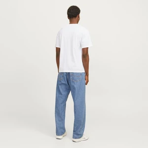 Jack & Jones Bisiklet Yaka Logo Baskili Tisört - Corp