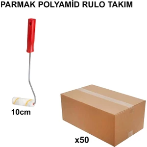 Izmir Fırça Arge Toptan Parmak Polyamid Rulo Takım 10 Cm- 50 Adet 010802