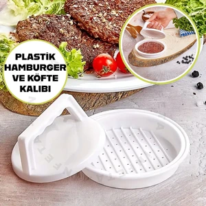 Hamburger Köfte Kalıbı Köfte Presi Şekillendirici Burger Press Pratik Köfte Yapma