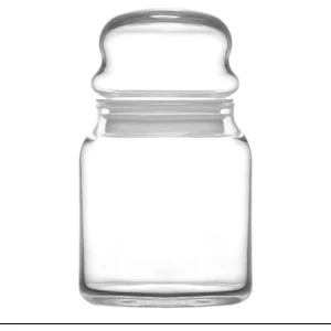 Sera Cam Kavanoz 3'lü Küçük Boy 290 ml BeyazCam Kapaklı (Erzak Saklama Kavanozu )