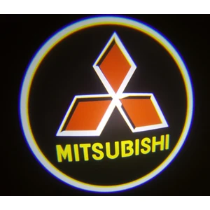Mıtsubıshı Araçlar Için Pilli Yapıştırmalı Kapı Altı LED Logo