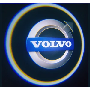 Volvo Araçlar Için Pilli Yapıştırmalı Kapı Altı LED Logo
