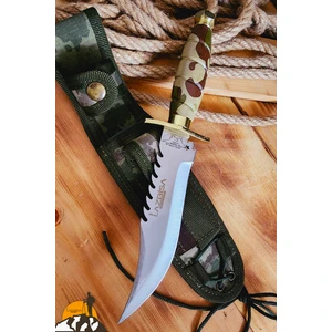 Kamando Outdoor Kamp Bıçağı Çakısı Kılıflı Piknik Bıçak Çakı Mutfak Bıçağı ( KMD-458 )