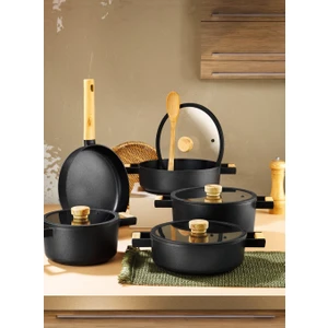 Matilda 9 Parça Döküm Tencere Seti AR263853