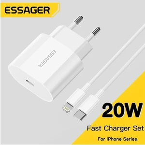 iphone Orjinal 20W Pd Hızlı Şarj Cihazı CE/FC/ROHS Lisanslı Type-C To Lightning iPhone Şarj
