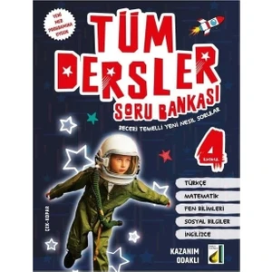 Damla Yayınları 4.sınıf Tüm Dersler Soru Bankası