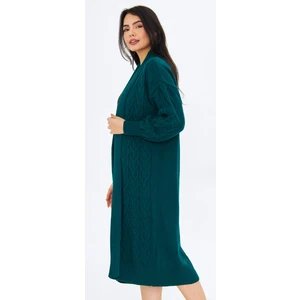 Kışlık Kadın Uzun Oversize Triko Hırka – Şık ve Konforlu Tasarım