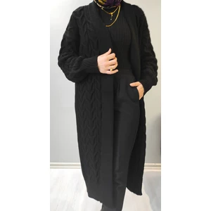 Kışlık Kadın Uzun Oversize Triko Hırka – Şık ve Konforlu Tasarım