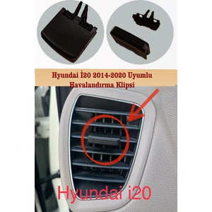Hyundai I20 2014-2020 Uyumlu Klima Havalandırma Sağ Sol Dönüş Kiti Havalandırma Klipsi, Aparatı