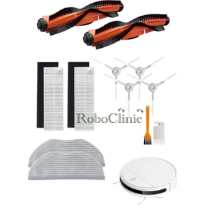 Xiaomi Vacuum Mop 2in1 Essential (Mjstg1) Robot Süpürge Uyumlu 12'li Yedek Parça Seti