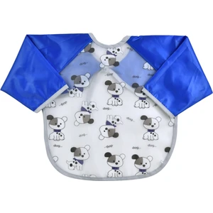 Bambino Kids Sıvı Geçirmez Şeffaf Yüzey Mama Önlüğü 6-18 Ay