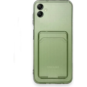 Samsung Galaxy A06 Kılıf Kartlıklı Şeffaf Silikon Darbe Dayanıklı Koruyucu Kamera Korumalı Kılıf