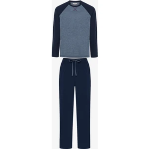 Basic Navy Lacivert Pantolon Pijama Takımı