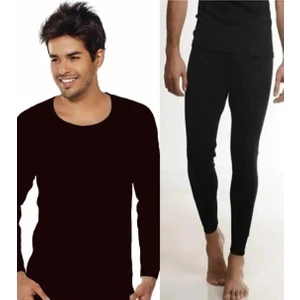 0112 - 0113 Erkek Interlok  Pamuk Termal Takım Tekli