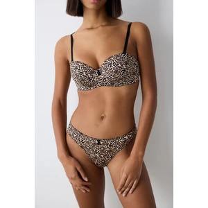 Leopard Lotus Çok Renkli Sütyen