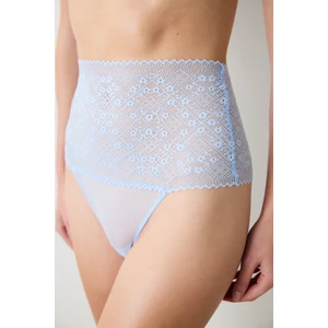 Marvel Yüksek Bel Mavi Slip Külot