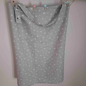 Dery Collection 2 Katlı Çıtçıtlı Ayarlamalı Müslin Emzirme Önlüğü 