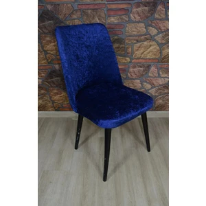 Büyük Oval Lacivert Sandalye Kılıfı