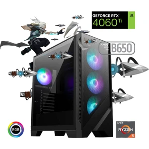 Ryzen 5 7600 32GB Ddr5 1tb SSD Rtx 4060Ti B650 Oyun Bilgisayarı
