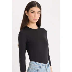 Basic Yarım Kollu Çıtçıtlı Body D6915AX24AU