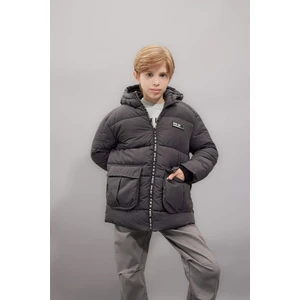Erkek Çocuk Su İtici Kapüşonlu Parka C8919A824WN