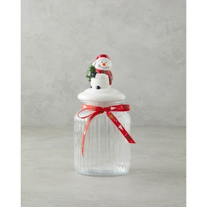 English Home Ginger Glow Cam Kavanoz 950 ml Beyaz - Kırmızı