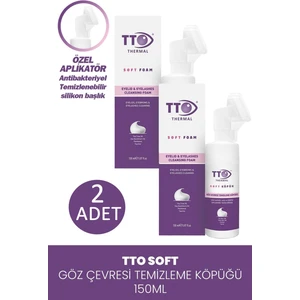 Soft Göz Çevresi Temizleme Köpüğü Aplikatörlü 150 ml 2 Adet