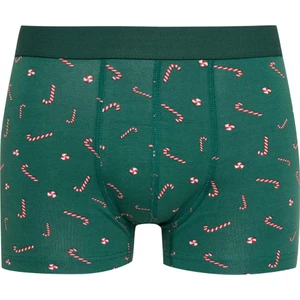 Erkek Yılbaşı Temalı Boxer E0039AX24CW