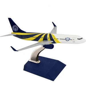 Boeing 737-800 1/250 Ölçek Fenerbahçe Lisanslı Sarı Lacivert Tasarım Metal Maket Uçak  (UCK0200)